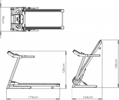 Беговая дорожка AeroFit MAXFIT 16