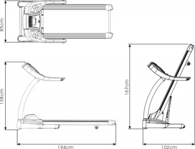 Беговая дорожка AeroFit MAXFIT 5000